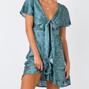 Princess Polly Wrap Mini Dress